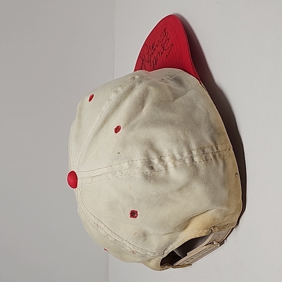 VTG Houston Rockets Basketball Cap Hat NBA Autograph Championship 1993 1994 - Picture 7 of 16